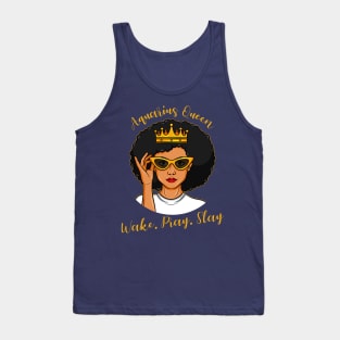 Pride Latina Afro Queen hispanic columbian gift idea present Tank Top